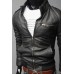 Men's Zipper Leather Jacket